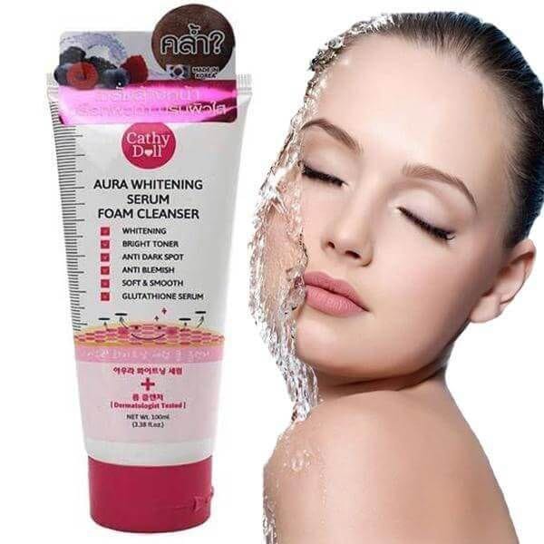 Cathy Doll AURA Whitening Serum Foam Cleanser
